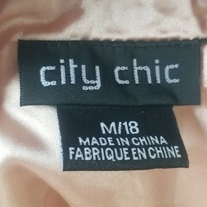 city chic black lace glamour dress